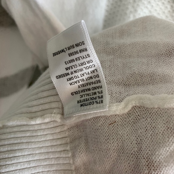 Charlotte Tarantola Striped Buttoned Down Cardigan - Picture 12 of 12